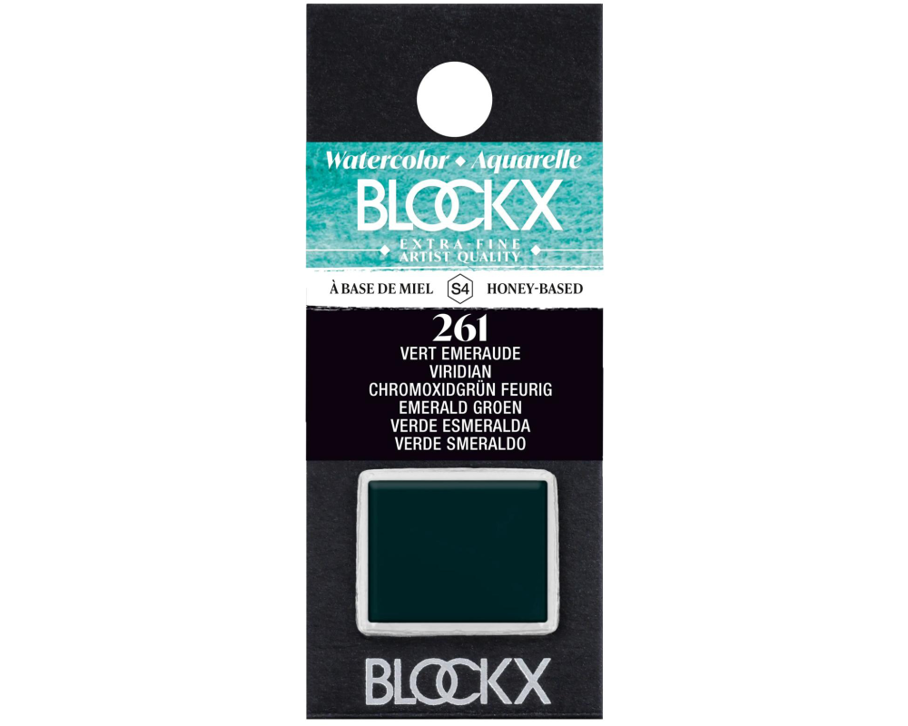 BLOCKX Aquarellfarbe 1.5ml 41261BXC chromoxidgrün