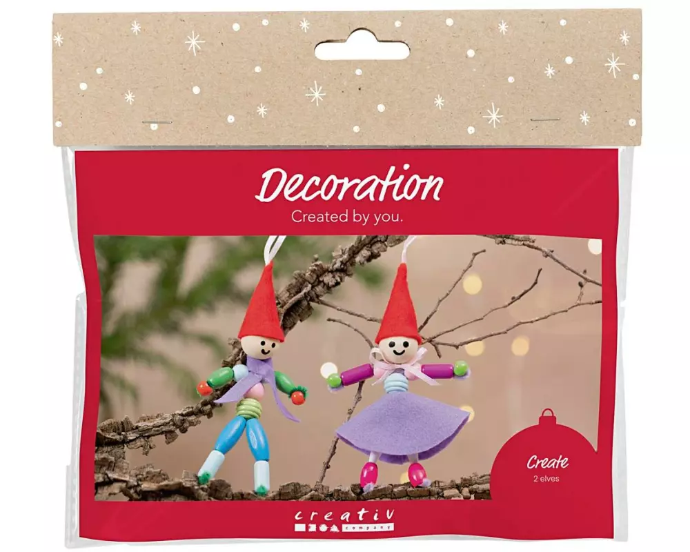 Creativ Company Bastelset Dekoration Weihnachten
