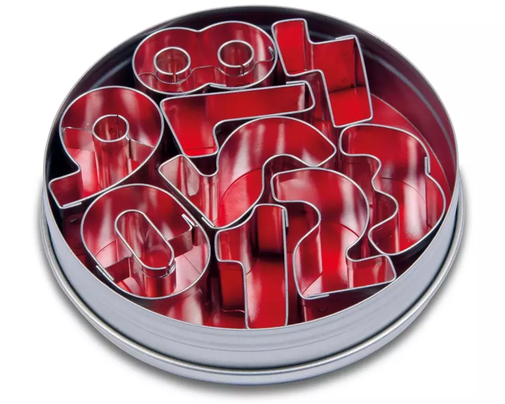 Städter Guetzli-Ausstecher Zahlen, 9-teiliges Set