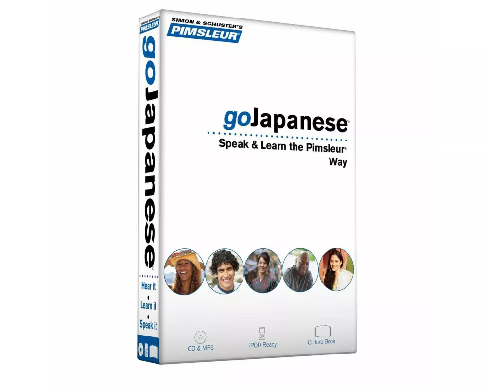 Pimsleur goJapanese Course - Level 1 Lessons 1-8 CD: Volume 1