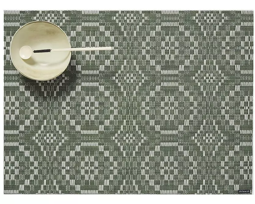 Chilewich Tischset Overshot Thymian, 36 x 48 cm