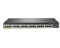 HPE Aruba 2930M Switch, 24 Smart Rate Ports, 1 Slot, PoE+, Layer 3, 10 Chassis Backplane Stacking, Static, RIP, Access OSPF Routing