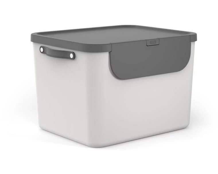 Rotho Recyclingsystem 55 l Albula 55 l, Hellgrau