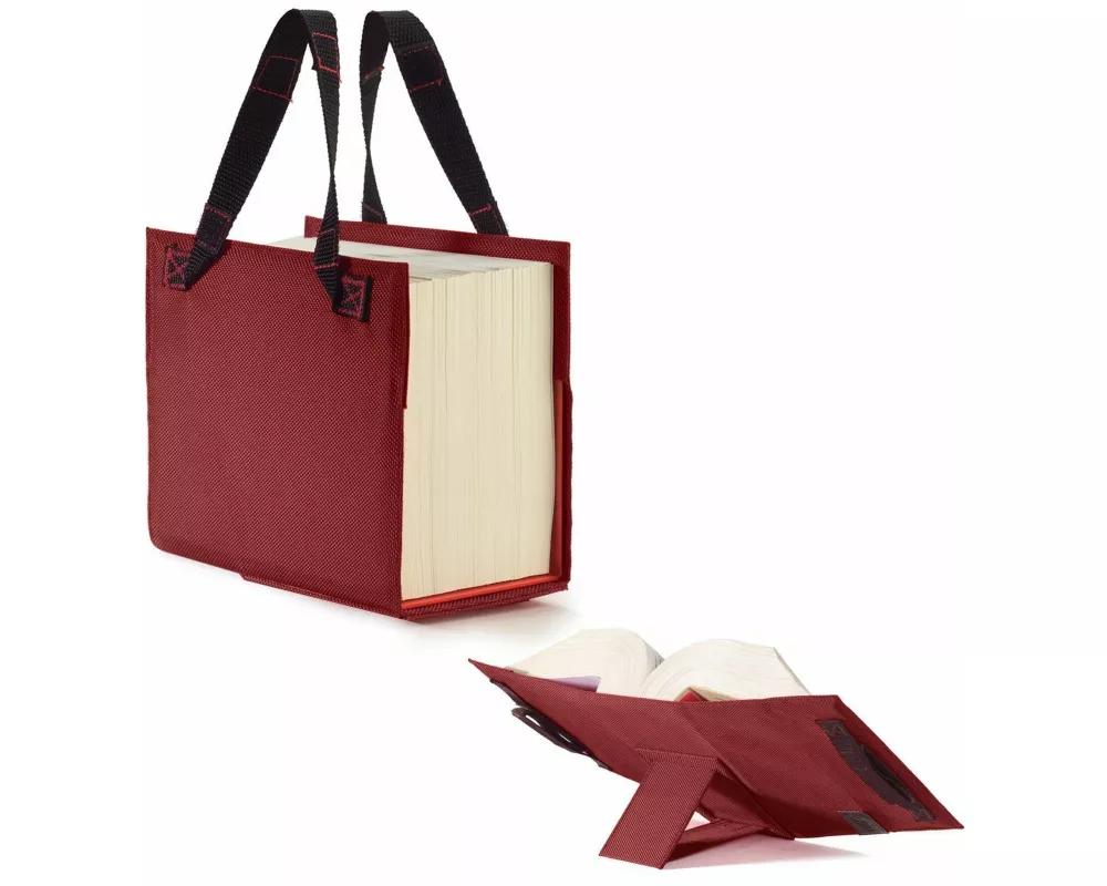 SKIN Einband LEXSKIN Gr. L (Sartorius) rubin-rot / mit ausklappbarer Buchstütze