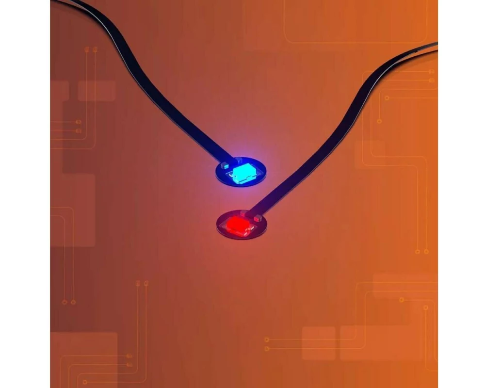 Light My Bricks 2.0 Astro Wechsel LED Rot zu Blau 30 cm Flachkabel