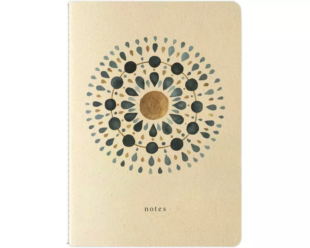 Natur Verlag Notizheft Mandala 14.8 x 21 cm, Blanko
