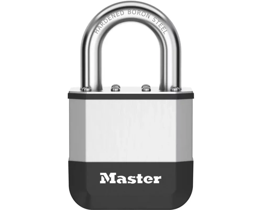 Masterlock Vorhängeschloss Elite 52 mm Silber Stahl