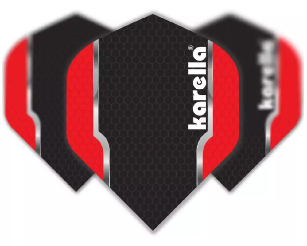 Karella Flights Karella Commander Schwarz, 3 Stück