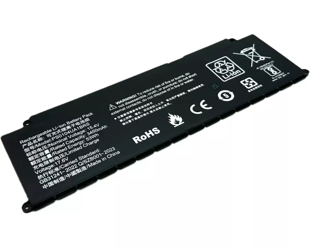 Vistaport Akku für Toshiba Dynabook Tecra A40-J, A50-J, Portege X40-K