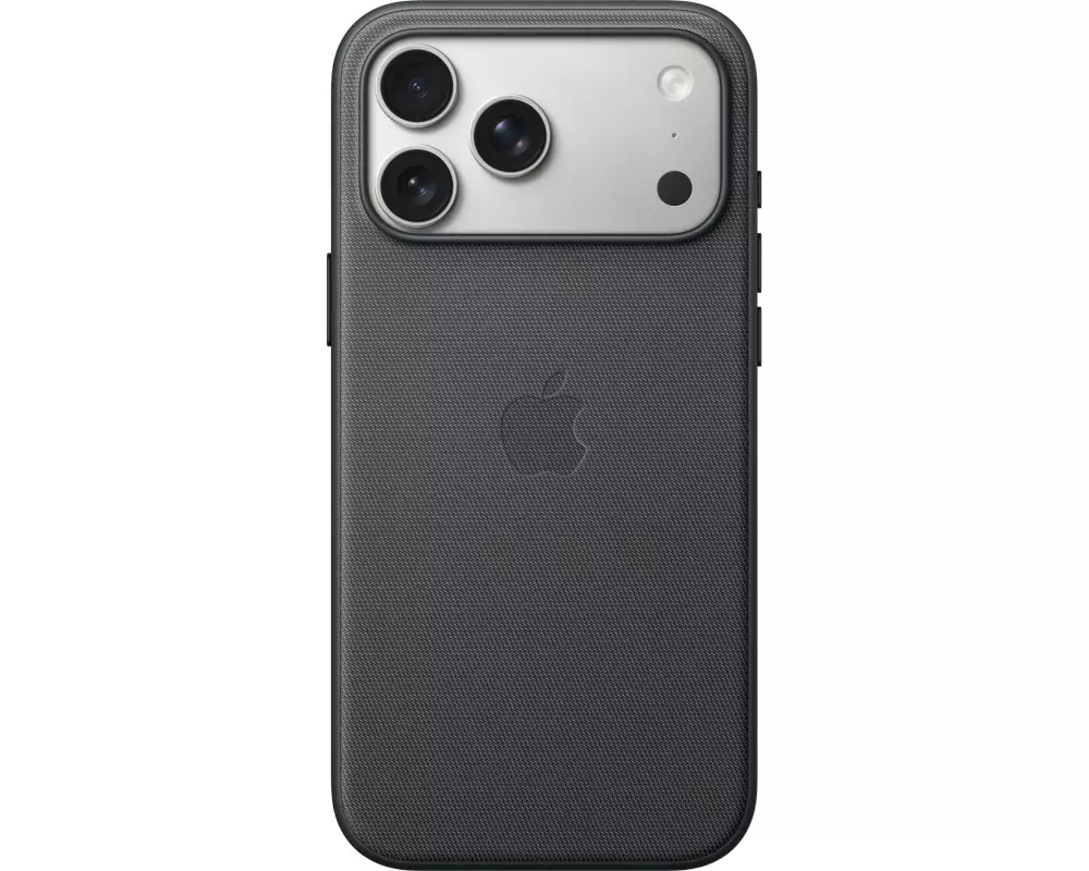 Apple Back Cover TechWoven MagSafe Case iPhone 17 Pro Max Schwarz