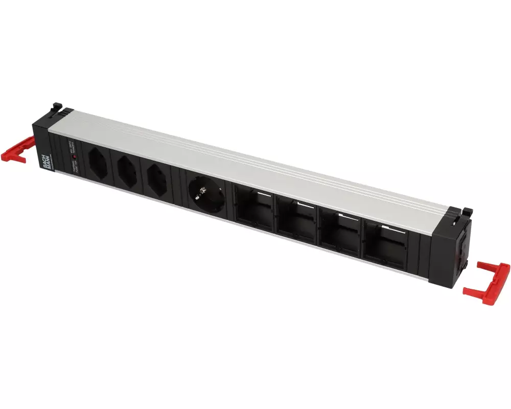 Bachmann Steckdosenleiste CONFERENCE, 3x T13, Schuko, 4x ABD leer