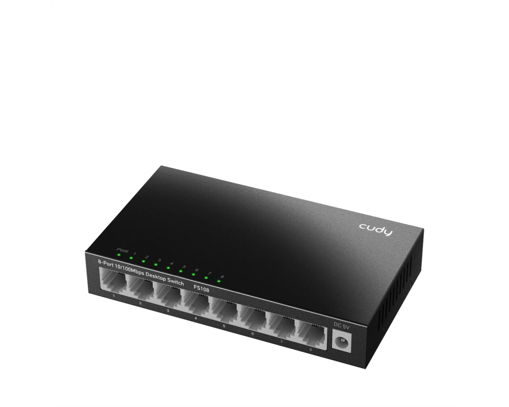 CUDY FS108 8-Port 10/100 Desktop Switch