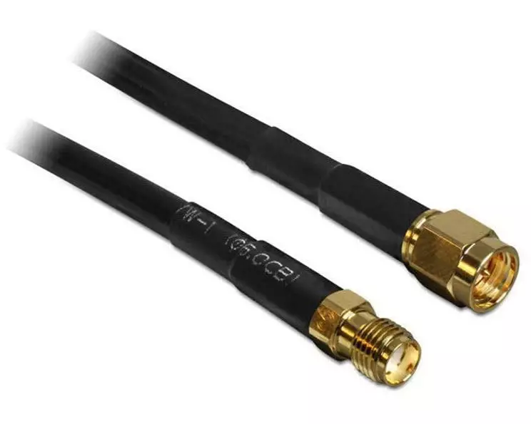 Delock Antennenkabel SMA zu SMA, 2 m