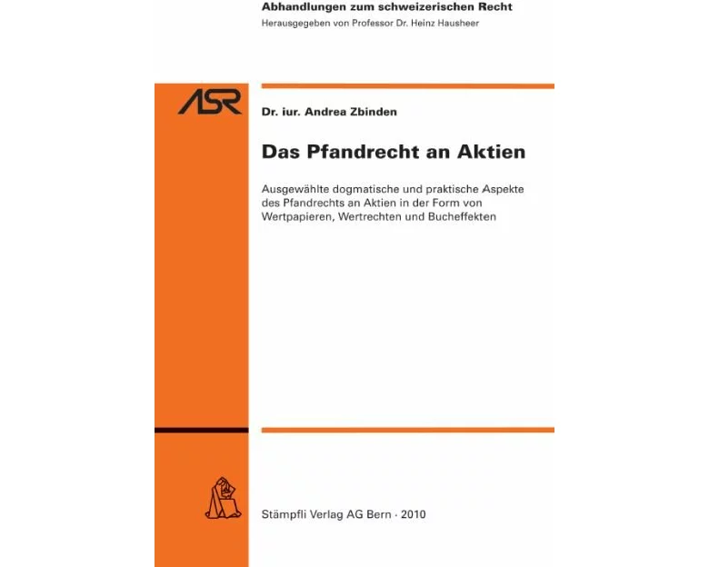Das Pfandrecht an Aktien