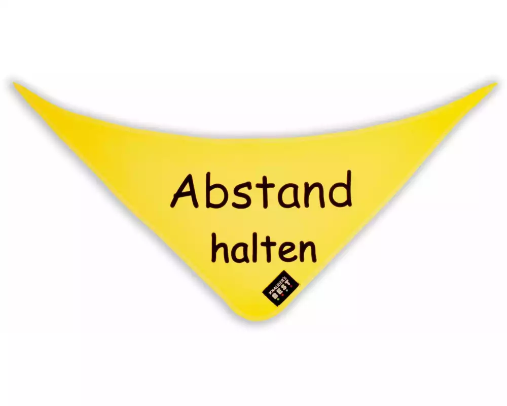 KNAUDER'S BEST Halstuch Abstand halten 60 cm