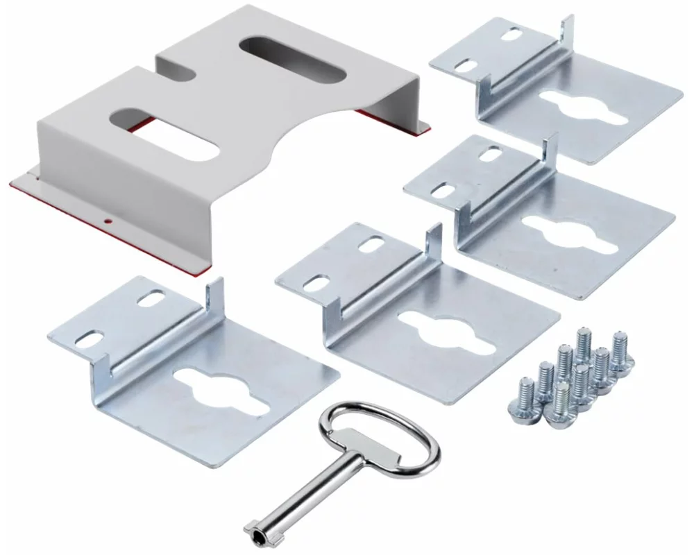 EATON TRIPPLITE SmartRack, Outdoor, Industrial, Enclosure, with, Lock, NEMA, 4, Surface, Mount, 10x14x6inch, Gray