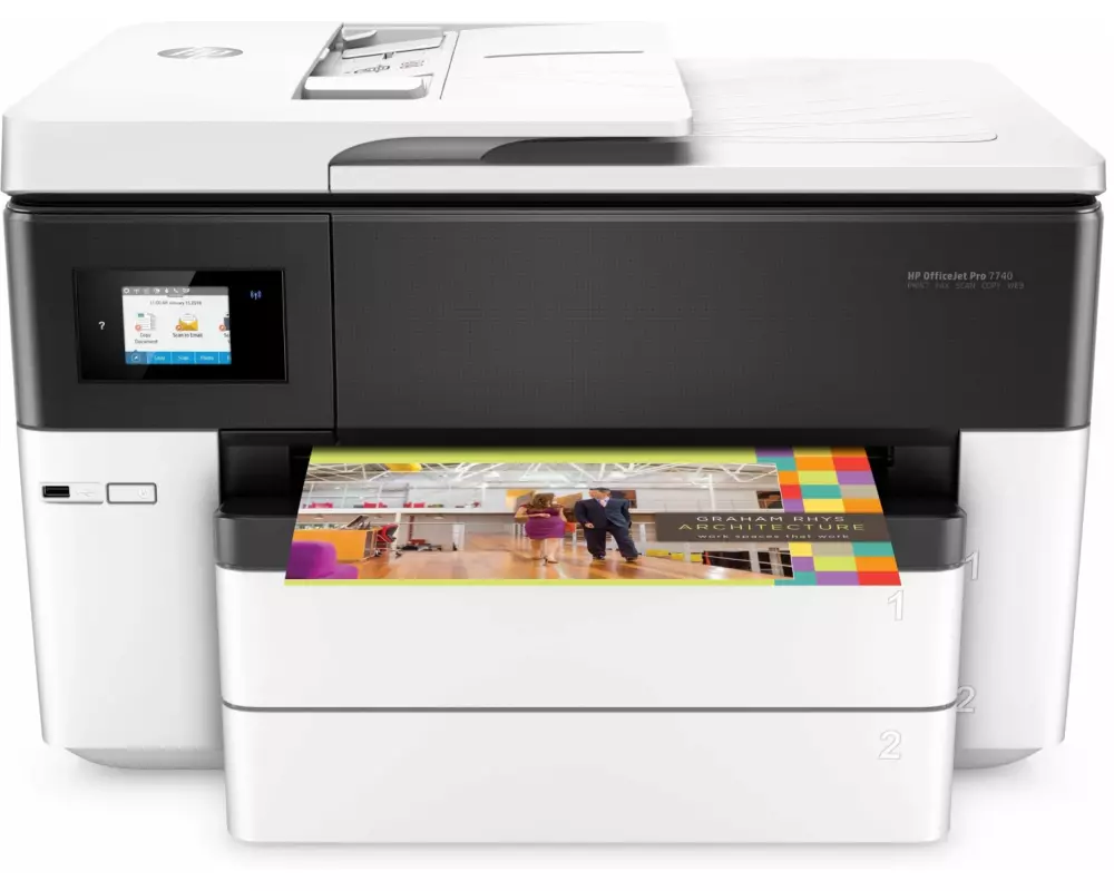 HP Drucker OfficeJet Pro 7740 WF All-in-One