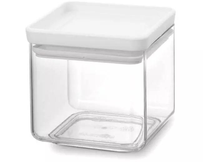 Brabantia Vorratsbehälter Tasty 0.7 l, Transparent/Weiss