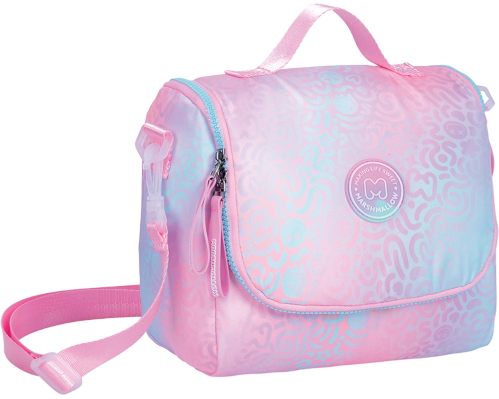 MARSHMALLOW Lunchbag 21x24x12cm 65525 Iris Pink