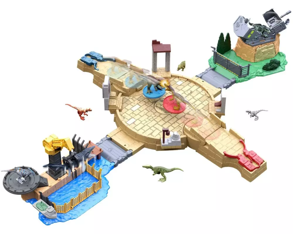 Mattel Jurassic World Mini Battle Arena Playset