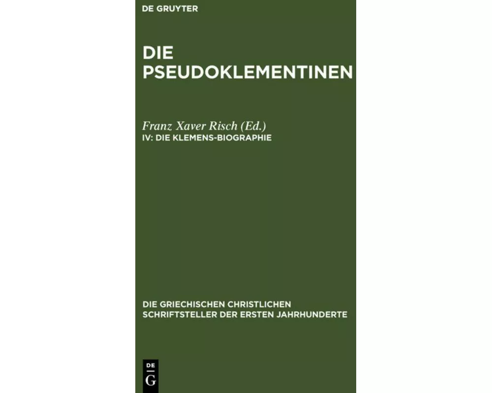 Die Klemens-Biographie