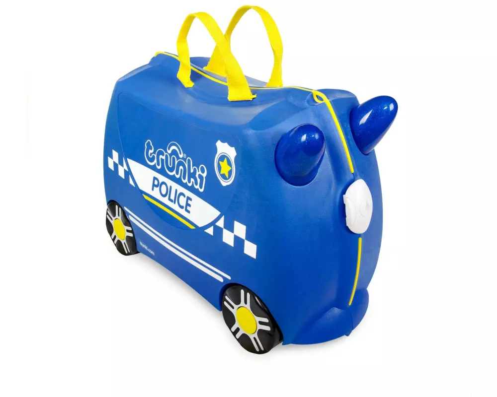 Trunki Reisetrolley Polizei Blau