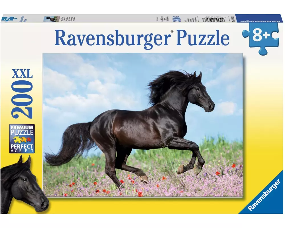 Ravensburger Puzzle Schwarzer Hengst 200 XXL Teile