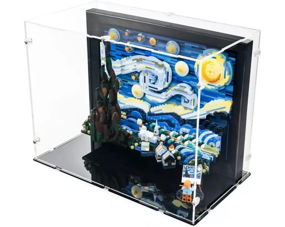 iDisplayit Baukasten Acryl-Display für LEGO 21333 Vincent van Gogh