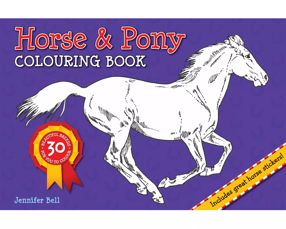 Horse and Pony Colouring Book