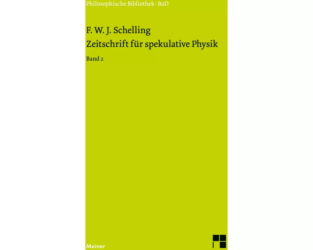 Zeitschrift für spekulative Physik / Zeitschrift für spekulative Physik