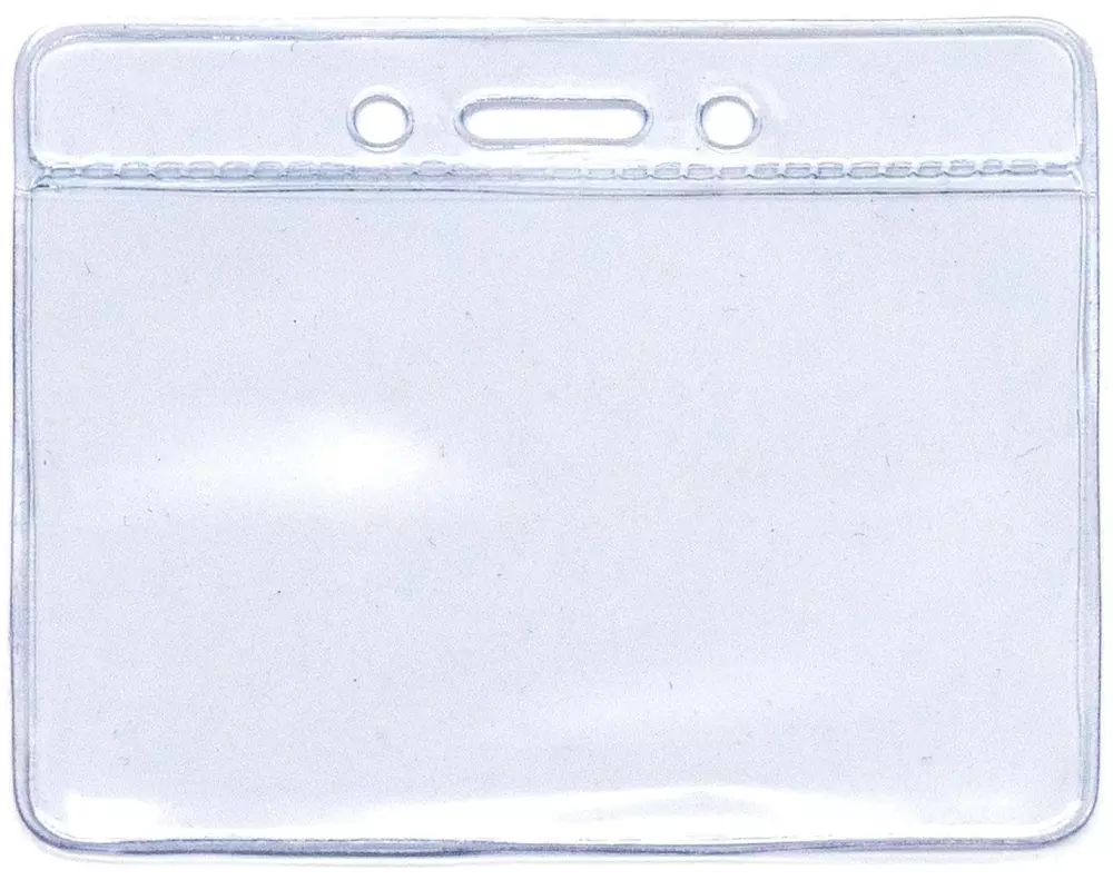 Diverse Ausweishalter ID-1 Format 86x54mm Transparent, 100 Stück