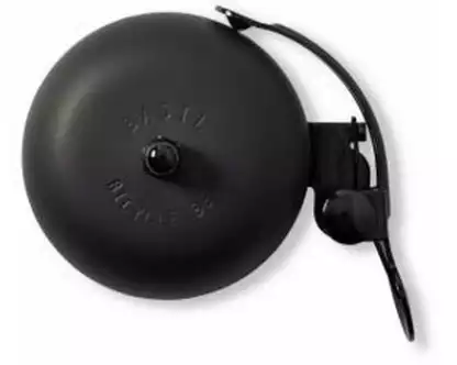 BASIL Fahrradklingel Portland Bell Brass Schwarz