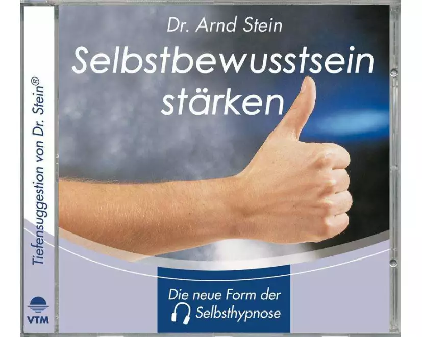 Selbstbewusstsein stärken. Stereo-Tiefensuggestion. CD