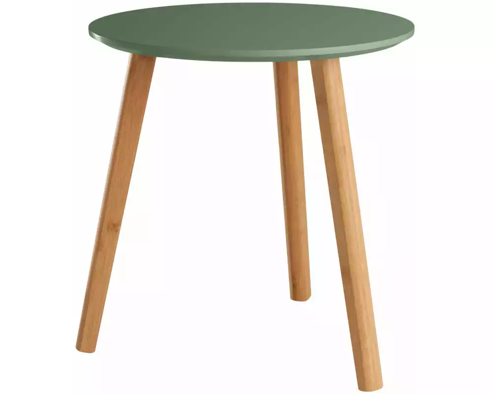 Schou Beistelltisch 40 x 40 cm, Braun/Grün