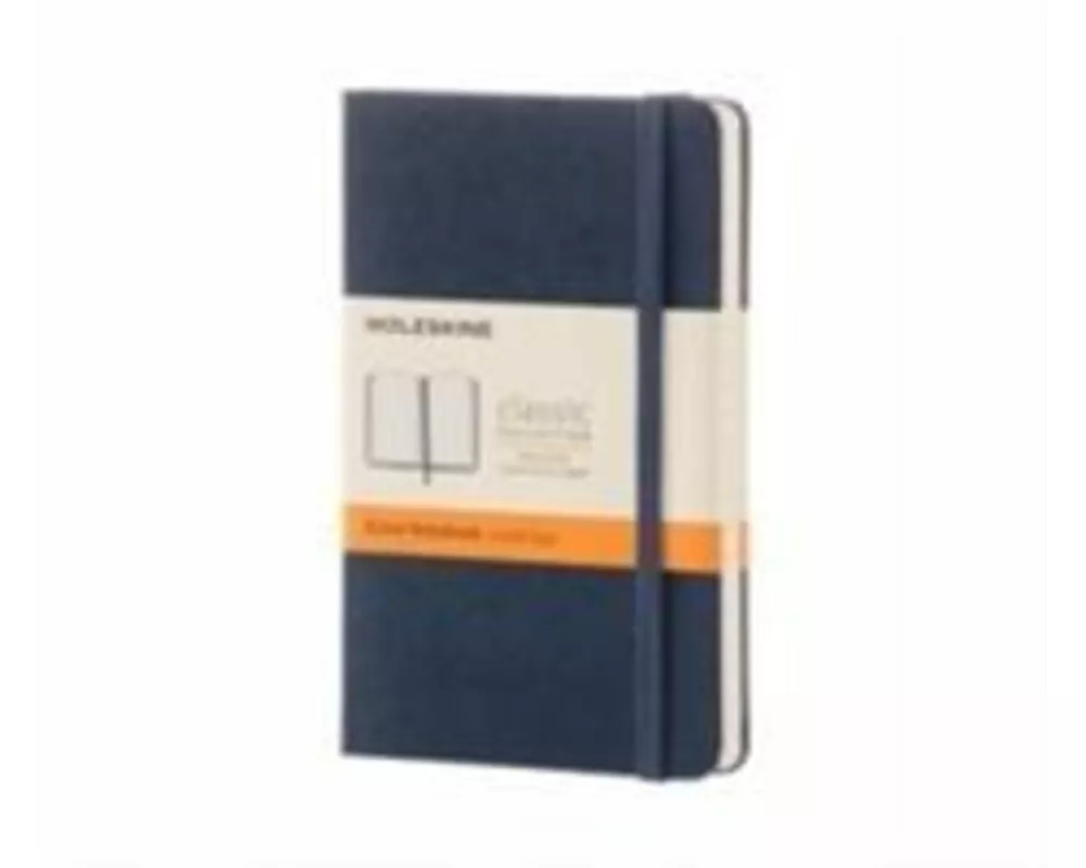 Moleskine Sapphire Blue Pocket Ruled Not