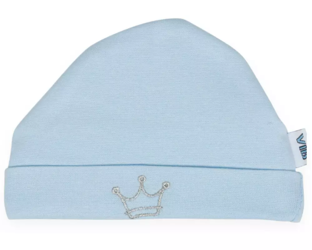 Very Important Baby Mütze Krone Blau