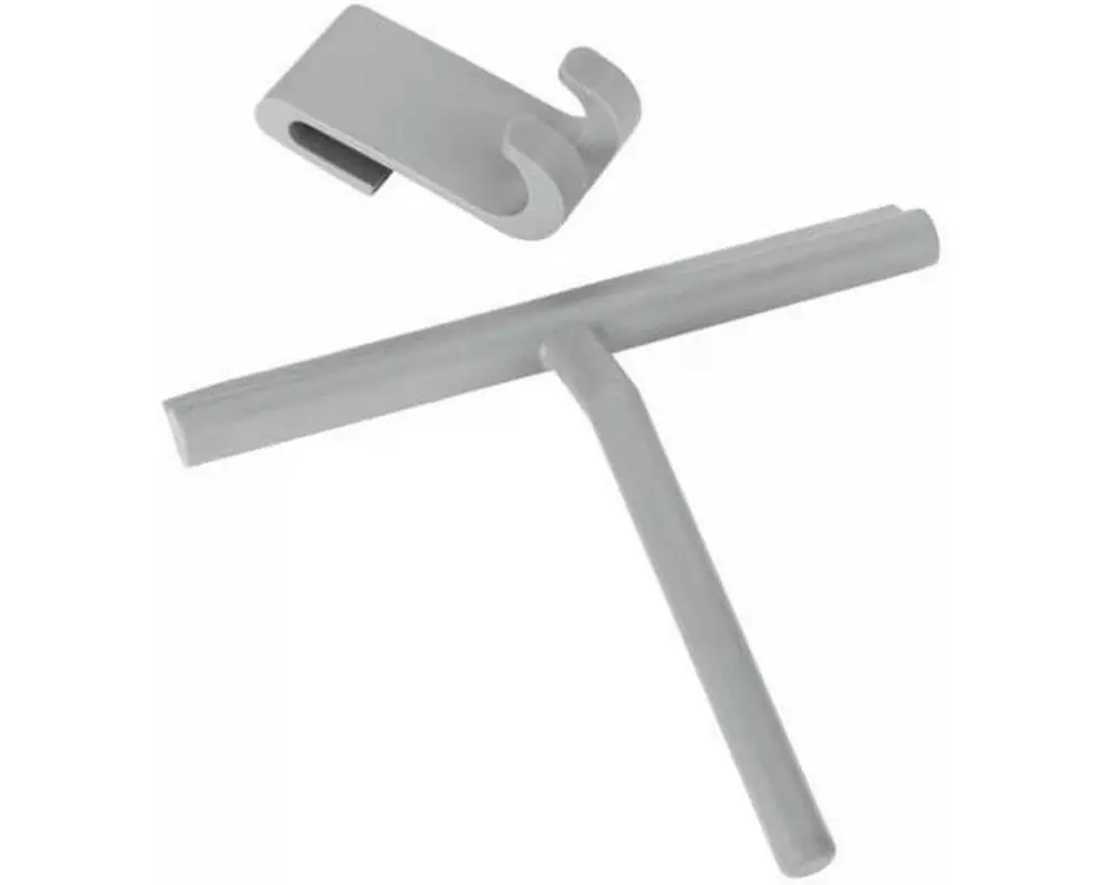 Wenko Duschabzieher Mola Hellgrau