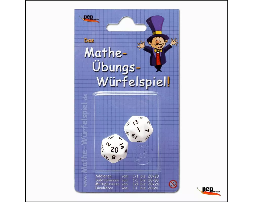 Mathe-Übungs-Würfelspiel!