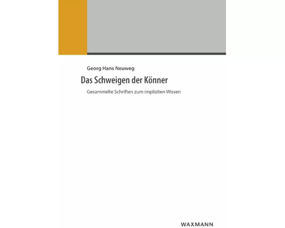 Das Schweigen der Könner