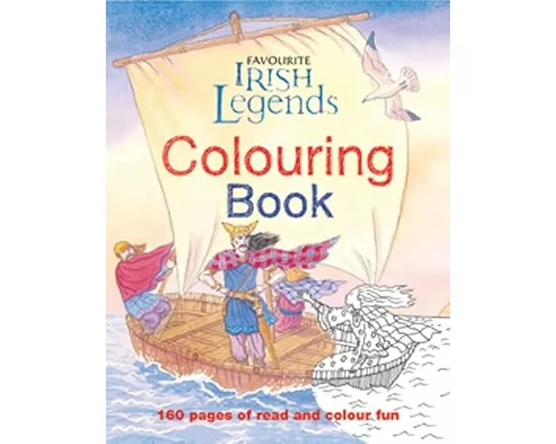 Favourite Irish Legends Colouring Book