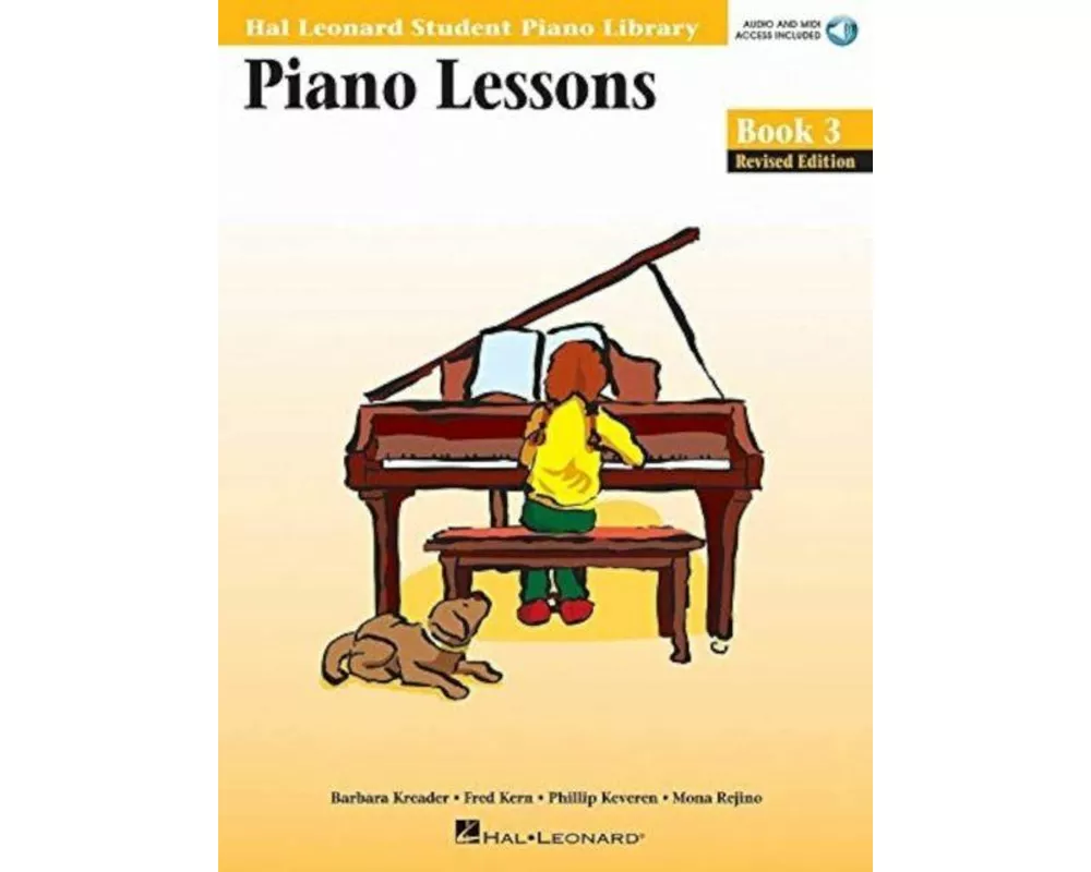 Piano Lessons Book 3 & Audio