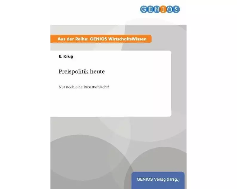 Preispolitik heute