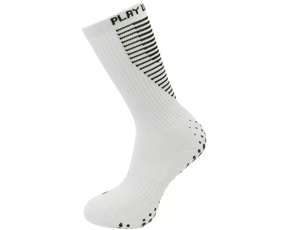 PlayWear Grip Socks 43 - 47, Weiss