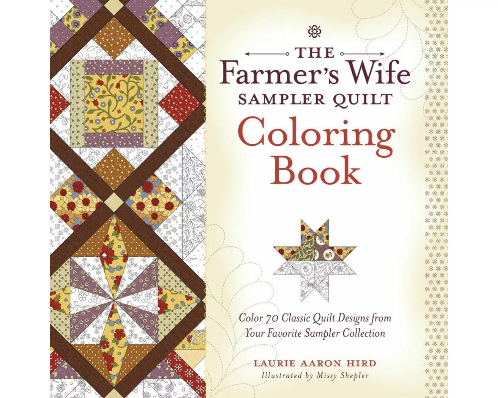 The Farmer's Wife Sampler Quilt Coloring Book