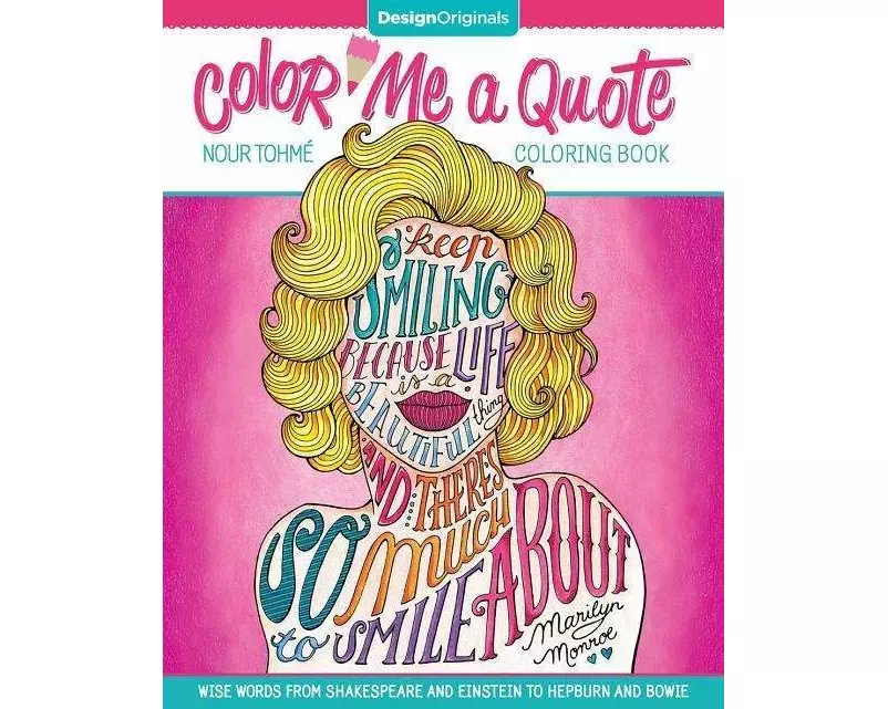 Color Me a Quote Coloring Book