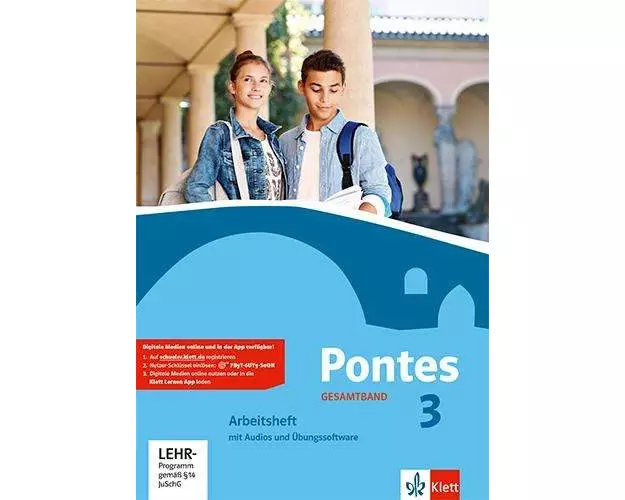 Pontes Gesamtband 3. Arbeitsheft mit Audios und Übungssoftware
