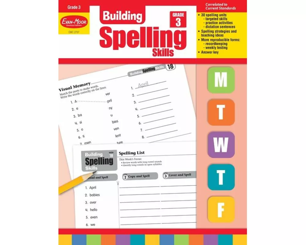 Building Spelling Skills Grade 3 Te