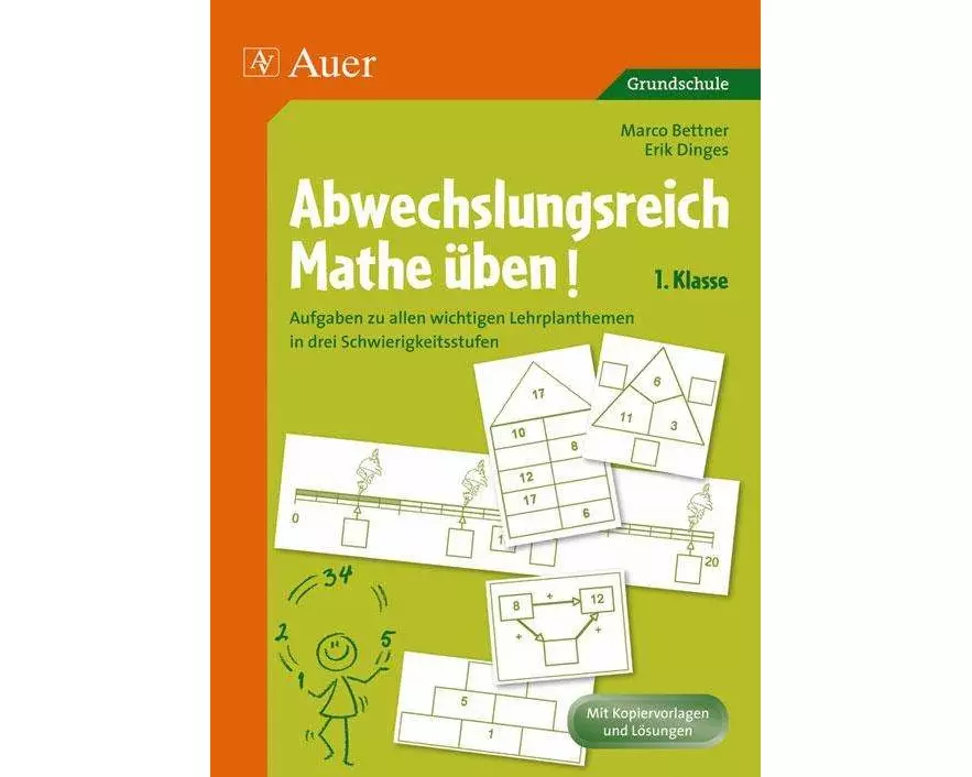 Abwechslungsreich Mathe üben 1. Klasse