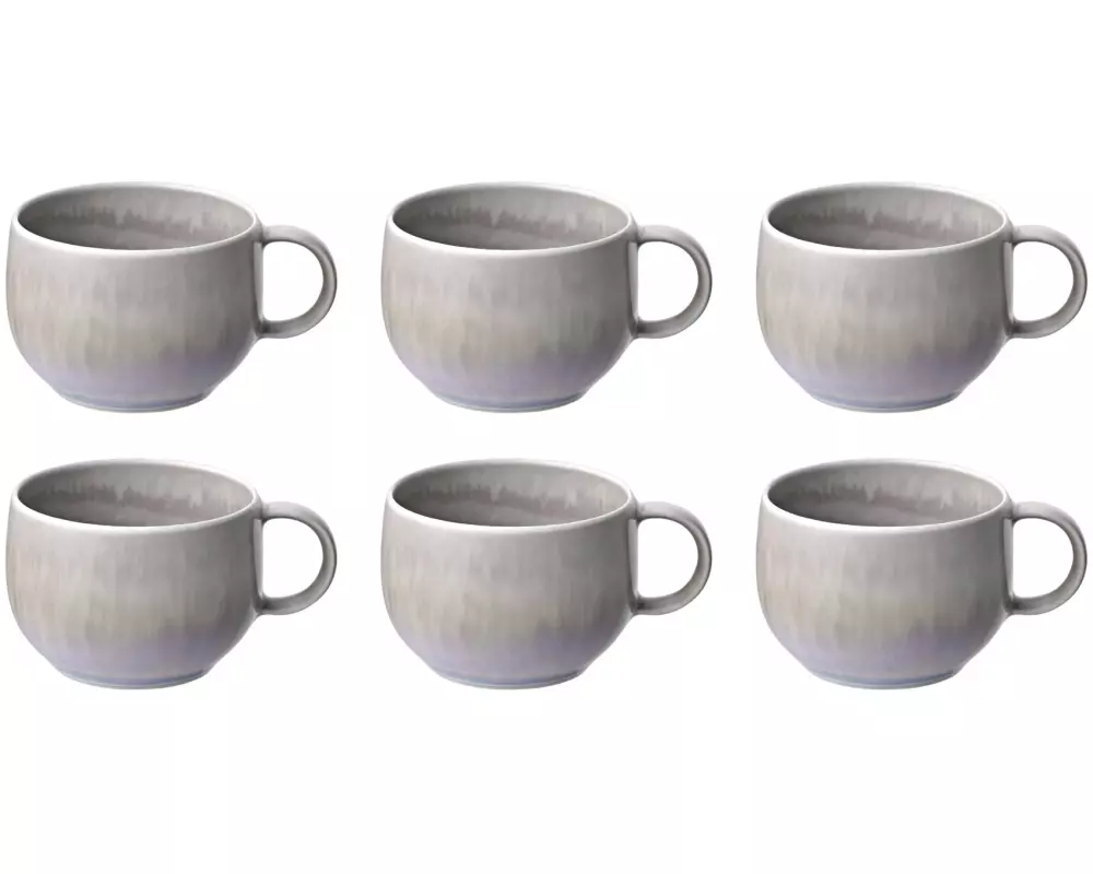 Villeroy & Boch Espresso Becher Perlemor Sand 60 ml, 6 Stück, Beige