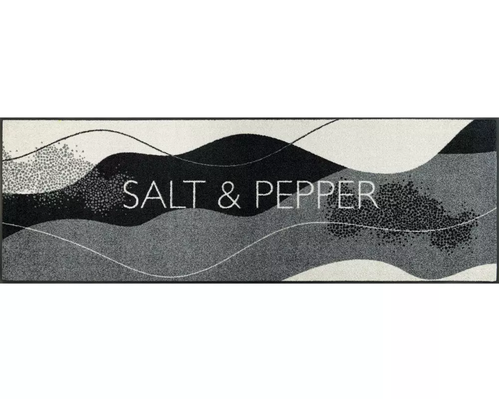 wash+dry Fussmatte Salt & Pepper 60 cm x 180 cm